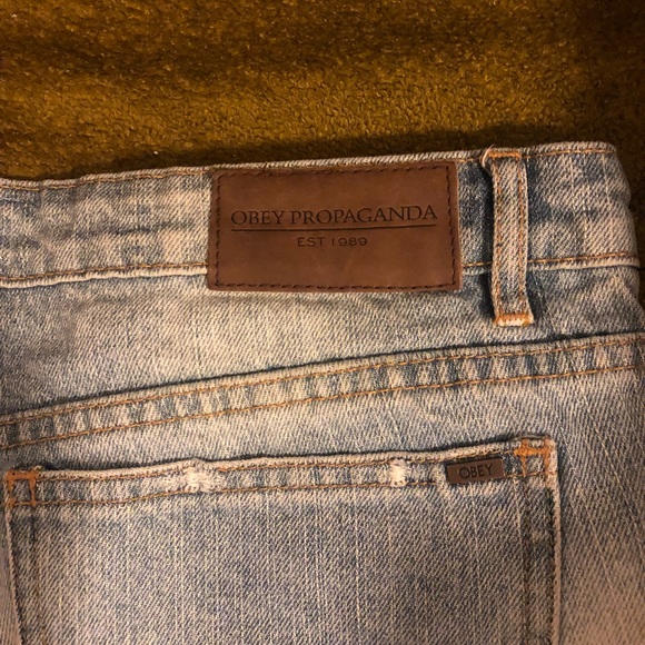 Obey jean shorts - Picture 4 of 4